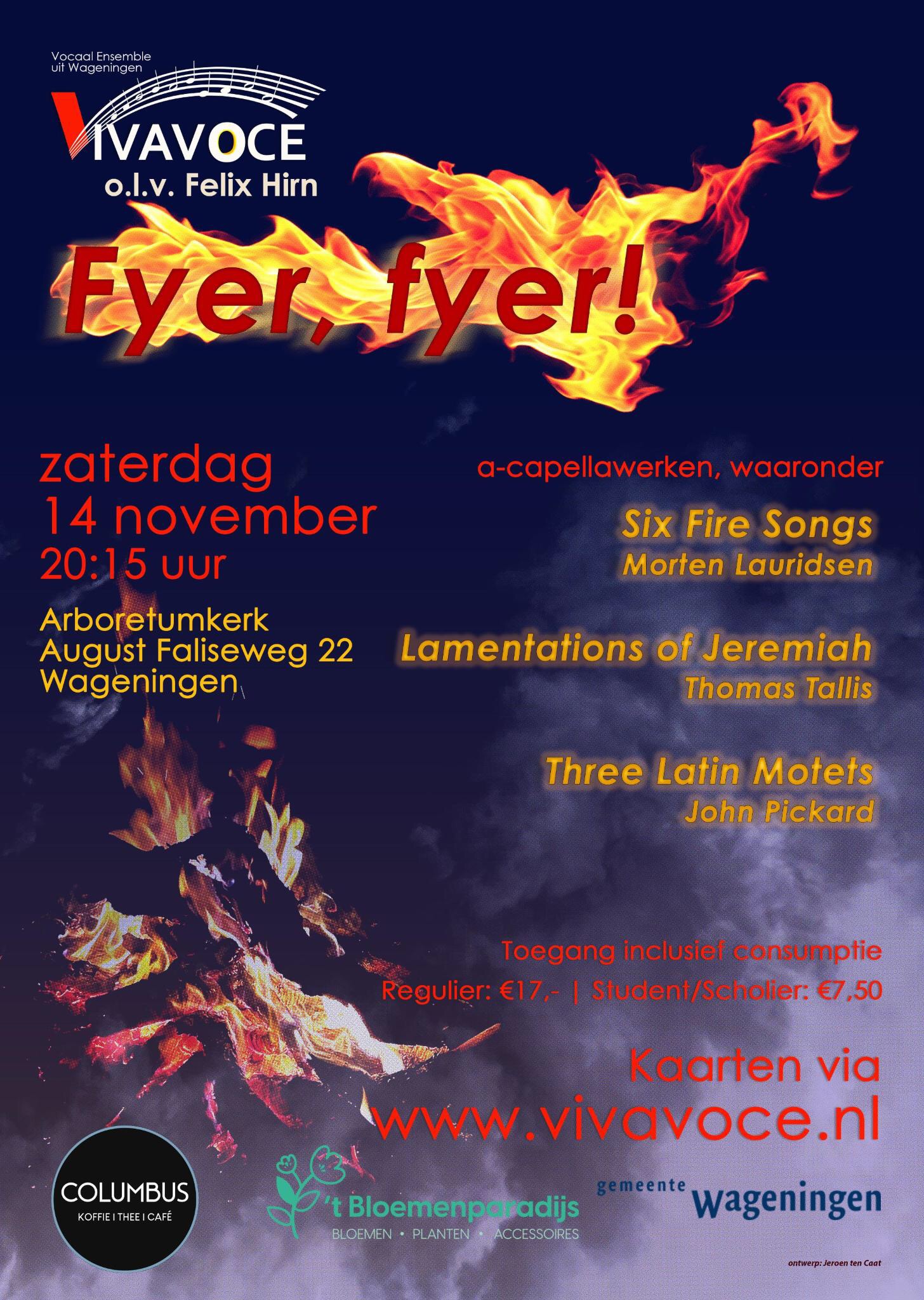 Concert poster